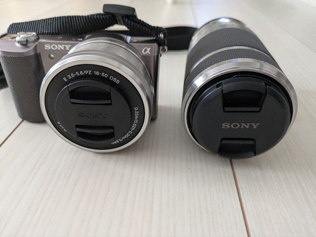 SONY α5100 ミラーレスカメラ 2本レンズ付き