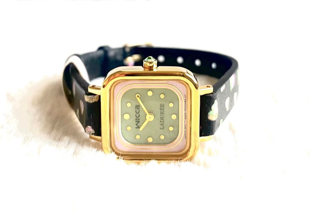 未使用⭐︎ シチズン wicca LADUREEコラボ 限定600本 ソーラー