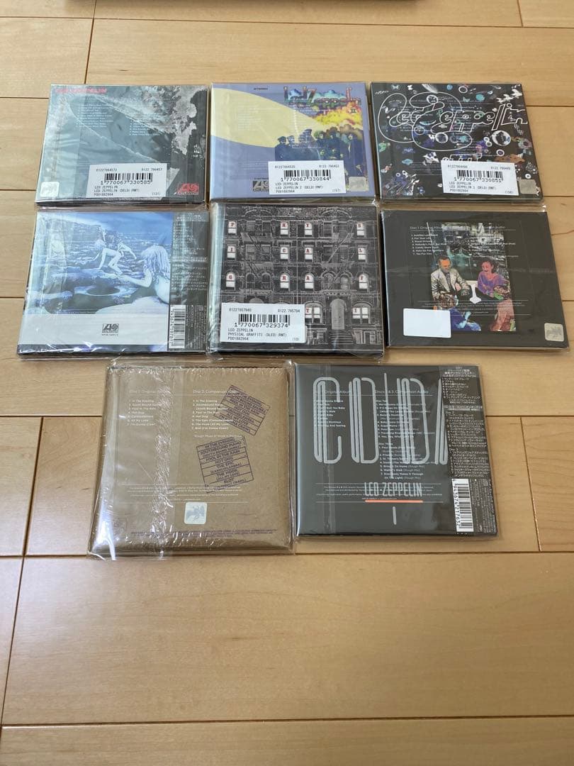 LED ZEPPELIN 最新リマスター盤/コンパニオン・ディスク有り　全18枚
