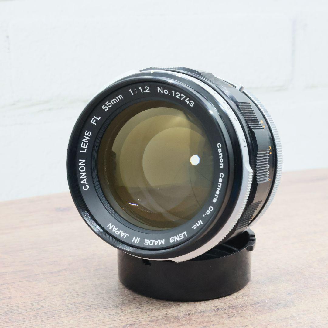 《希少》CANON FL 55mm F1.2 【光学美品】
