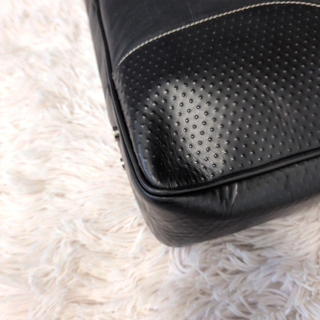 dunhill ダンヒル ビジネスバッグブリーフケース 本革 A4可 黒