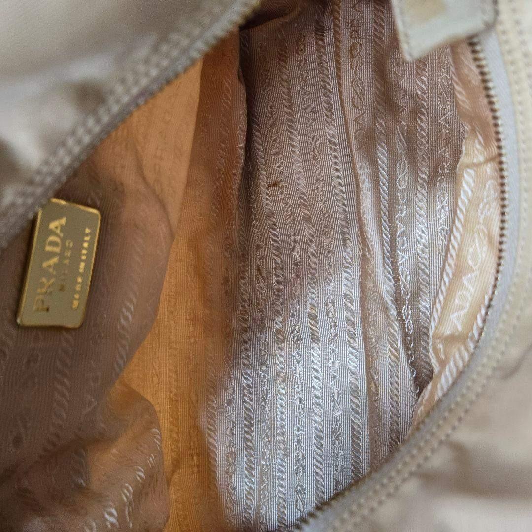 PRADA ダブルチェーンショルダーバッグ キルティング ナイロン