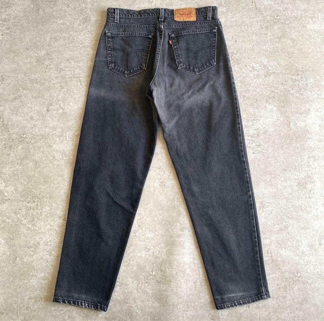 Levis550 1990年 USA製　 ブラックデニム 34×30