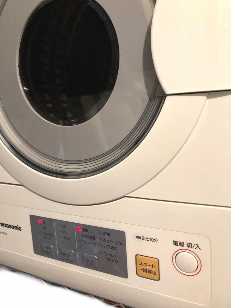 2023年製　パナソニック　衣類乾燥機NH-D503-W