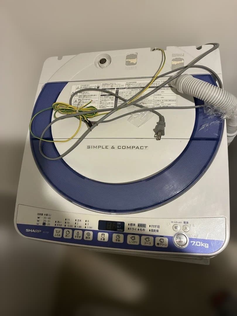 洗濯機　動作確認済み