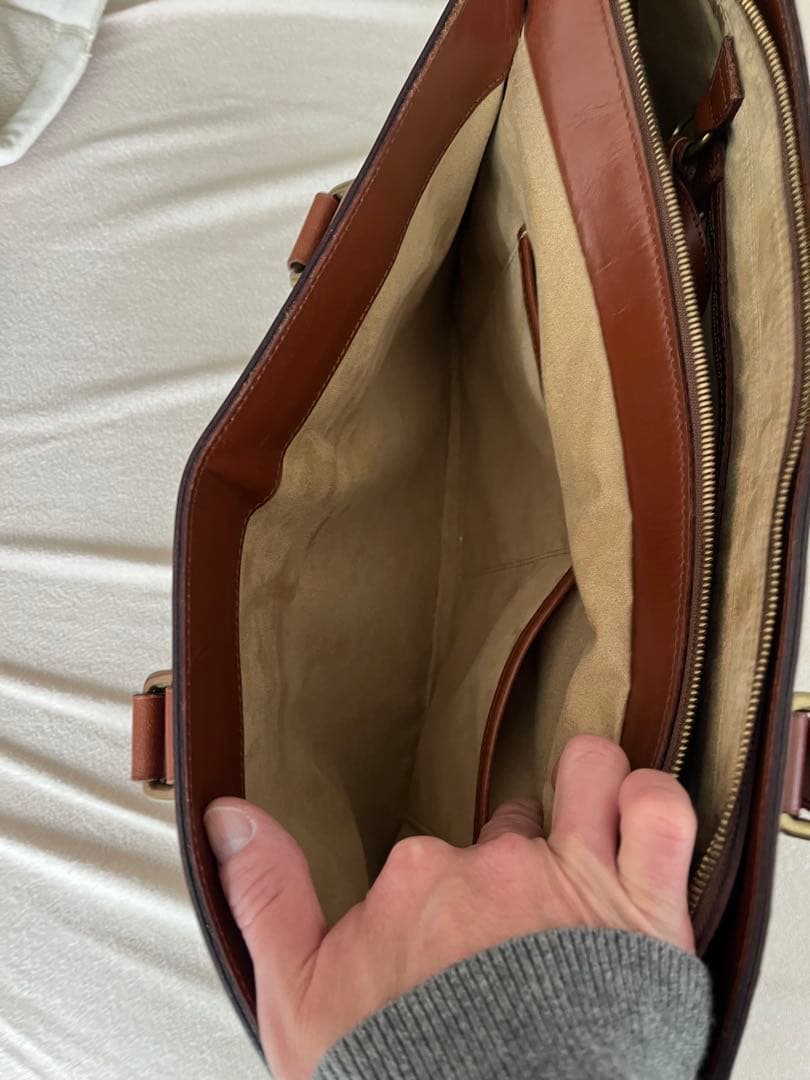 即購入大歓迎！お値下げ！GANZO ブライドルレザートートバッグ