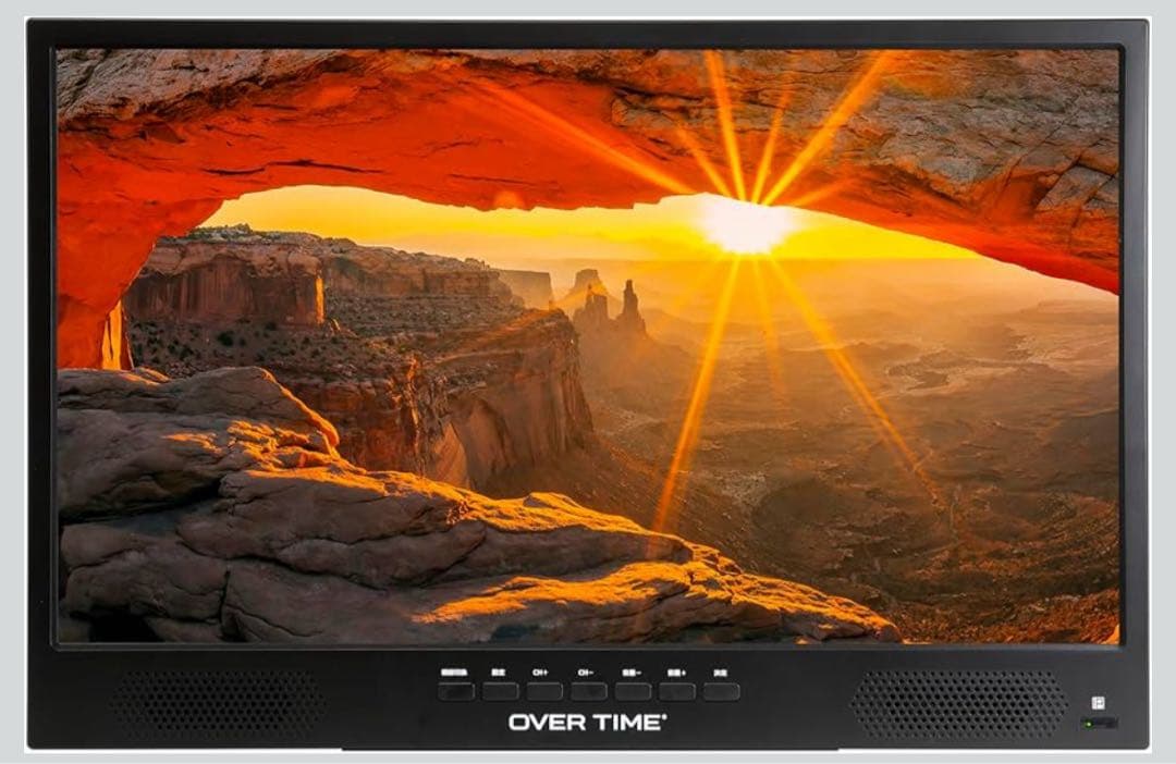 OVER TIME 22型フルハイビジョン録画機能付き DVD搭載ポータブルTV