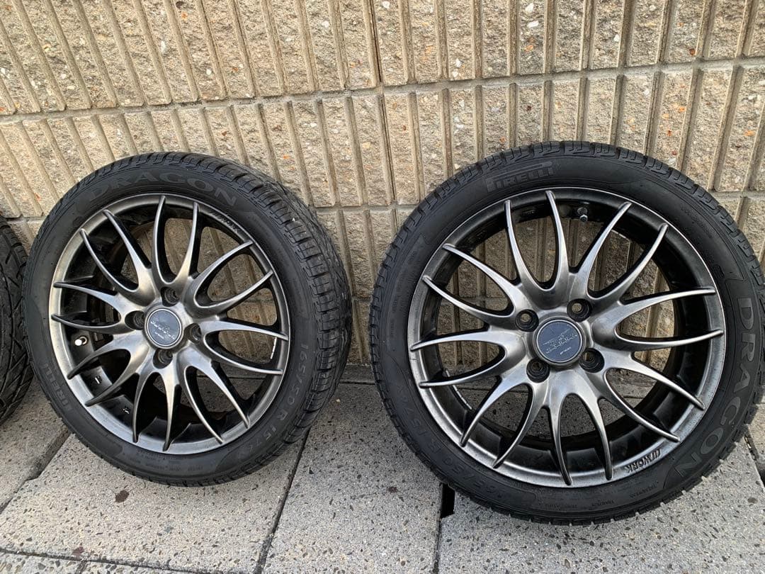 WORK STEEZ 15インチアルミホイール　165/50R15 ワーク