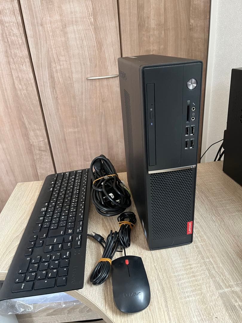 [美品]Lenovo デスクトップPC キーボード・マウス付き