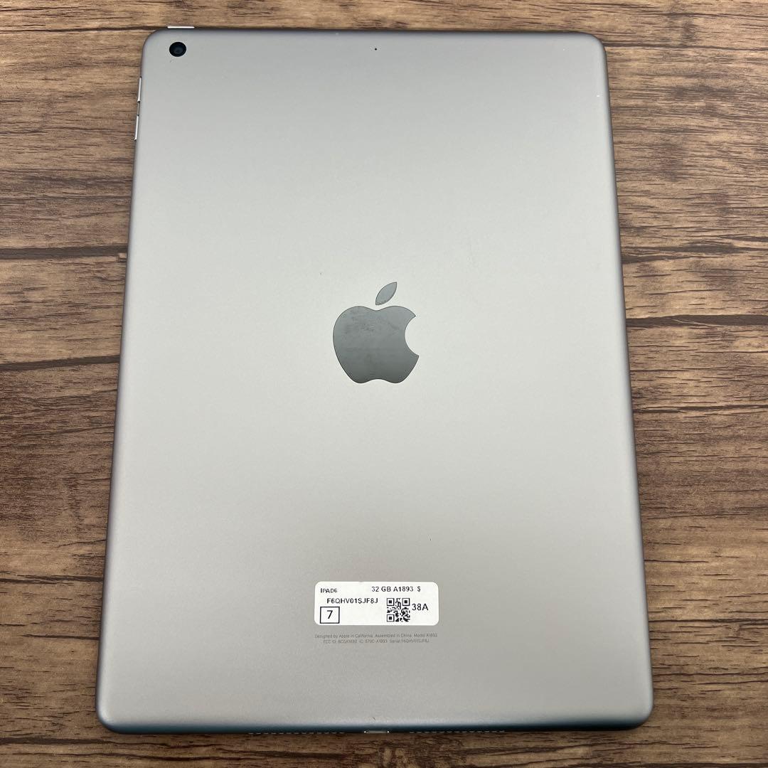 262055 Apple iPad 第６世代Wi-Fi 32GB スペースグレイ