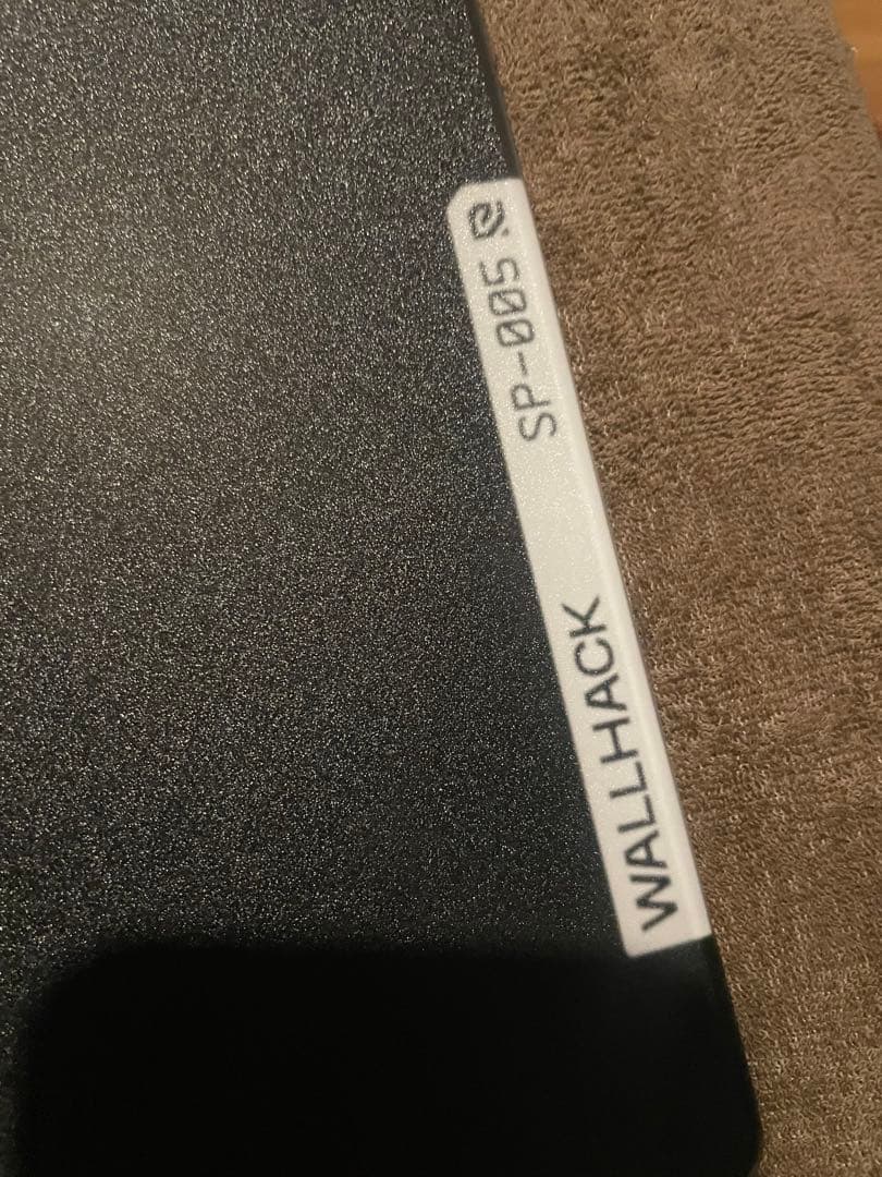 WALL-HACK SP-005 マウスパッド 黒