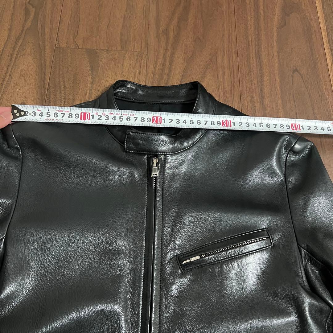 リチウムオム シングルライダース　カウレザー　サイズ46