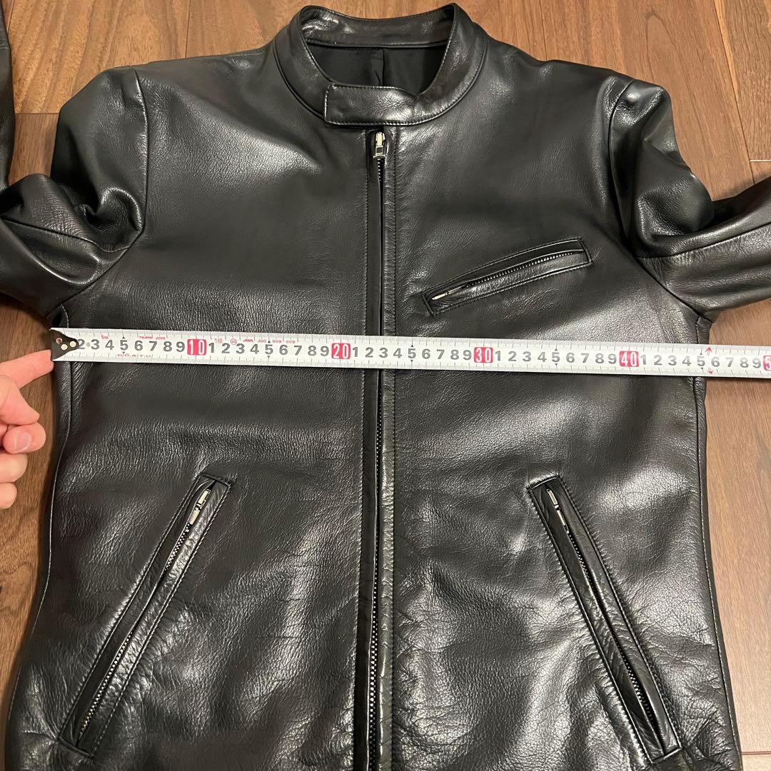 リチウムオム シングルライダース　カウレザー　サイズ46