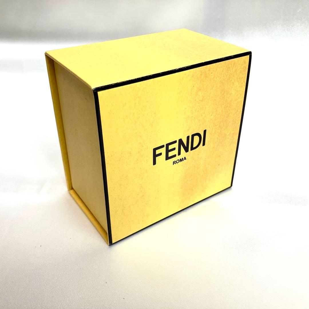 【極美品】フェンディ　チェーン　ブレスレット　喜平　FF シルバー　ロゴ刻印