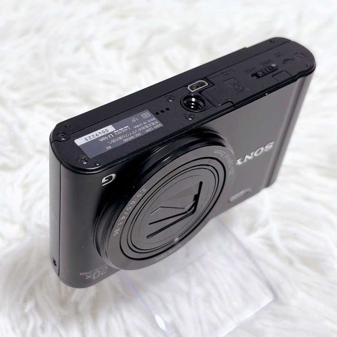 ✨美品✨CASIO カシオ サイバーショット DSC-WX300 コンデジ 黒