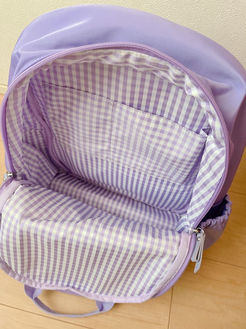 ANNA SUI mini 紫ラベンダーカラー2wayリュクサック　バックパック