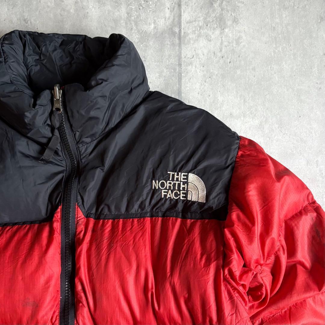 【90s THE NORTH FACE】ヌプシ　ダウンジャケット　リバーシブル