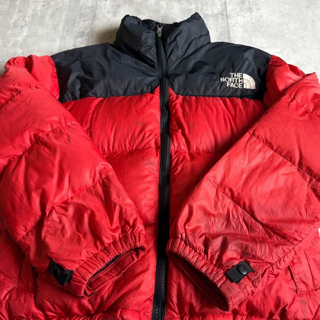 【90s THE NORTH FACE】ヌプシ　ダウンジャケット　リバーシブル
