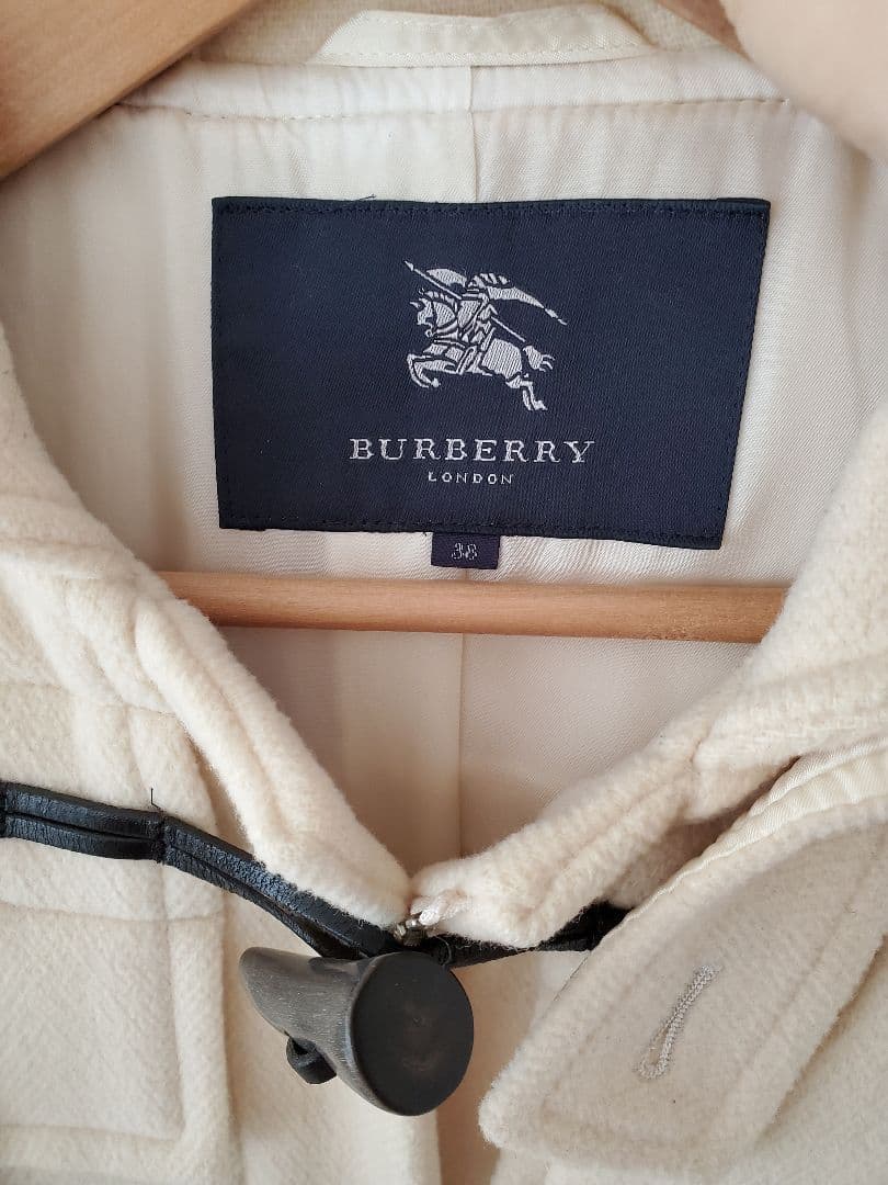 ポコ 美品　バーバリー ダッフルコート ロングコート　バーバリーロンドン