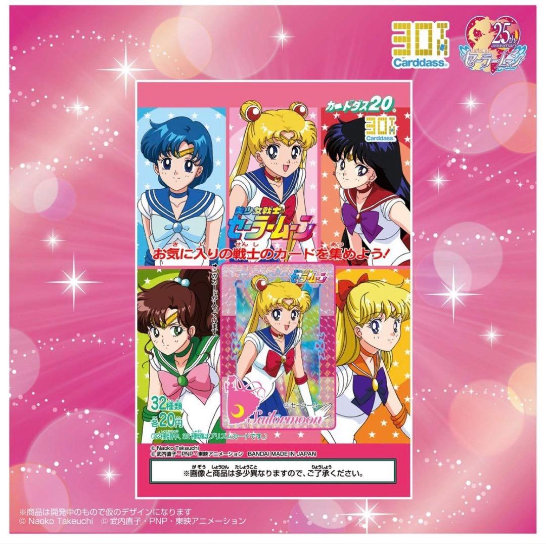 セーラームーン　ベストセレクション　カードダスverグラフィティver 30周年