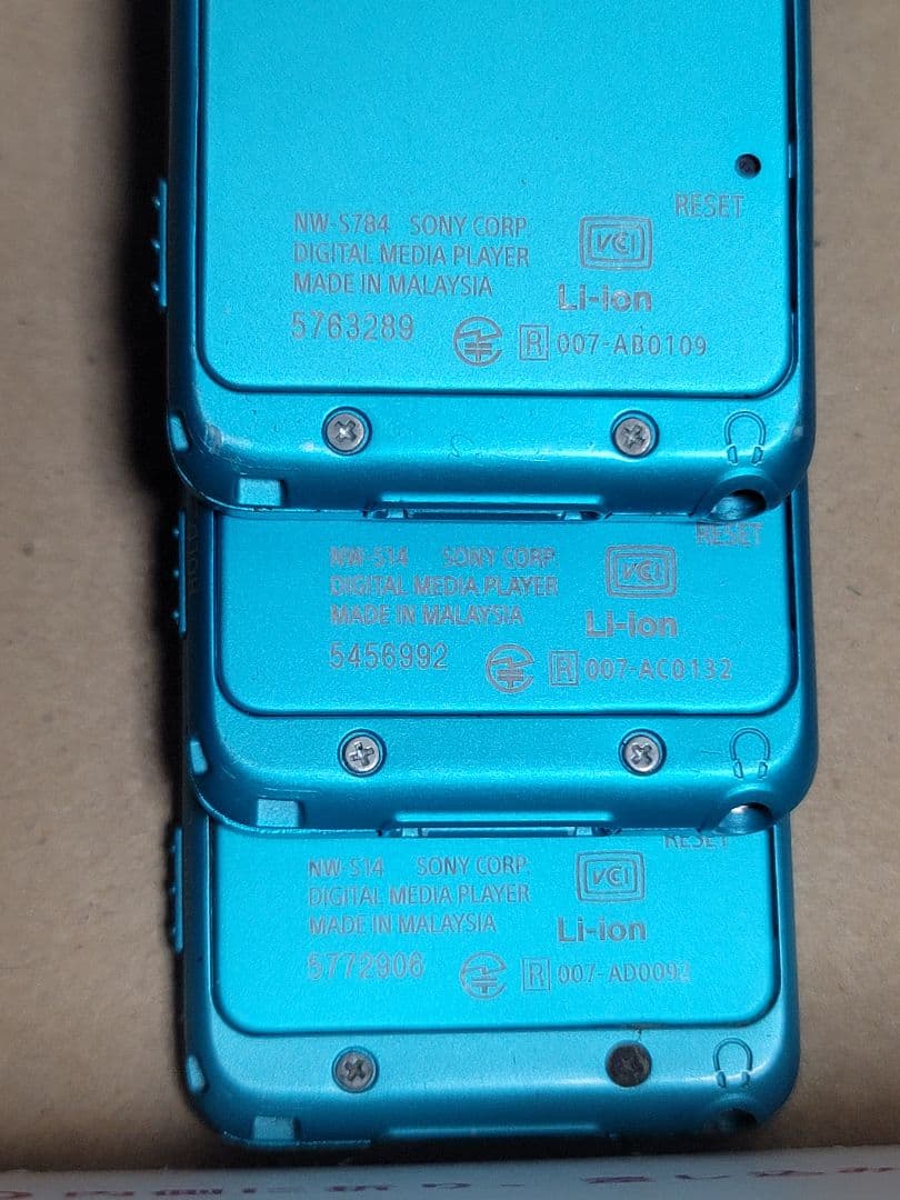 SONY NW-S14 2個 NW-S784 まとめ売り 3個 動作確認済み
