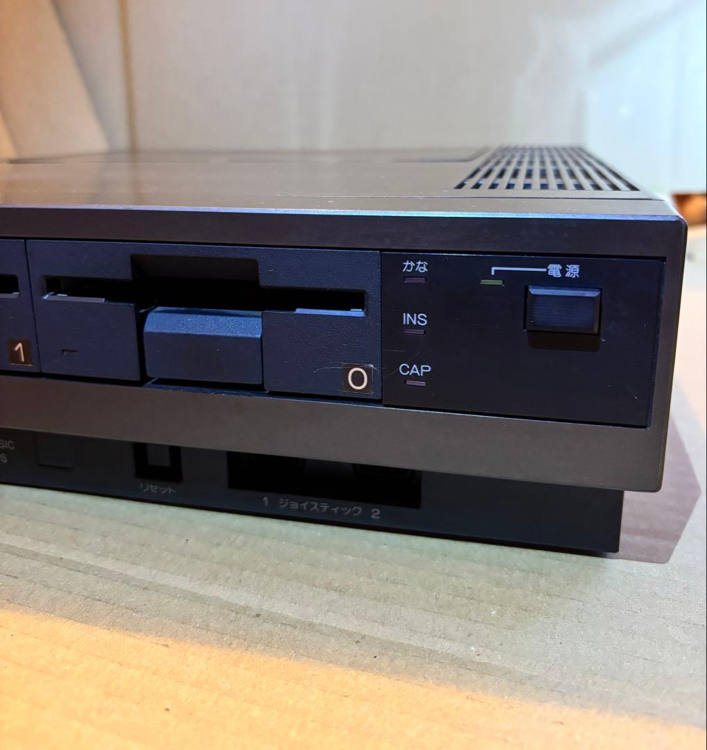 富士通 FUJITSU 中古パソコン　FM77AV-2 昭和レトロ 当時物