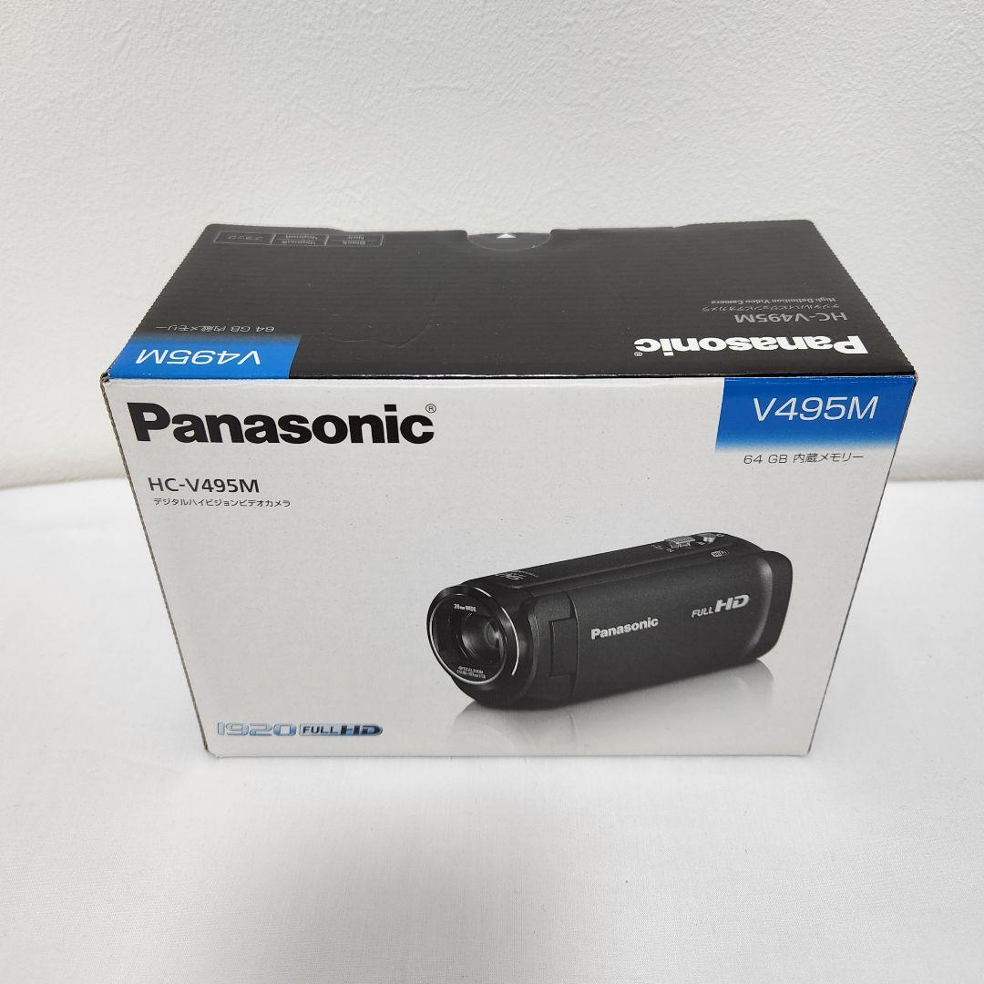 保証あり パナソニック HC-V495M ビデオカメラ Panasonic