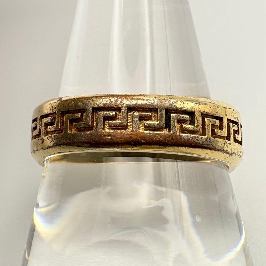 VERSACE ヴェルサーチ メデューサ リング 20号 ゴールド