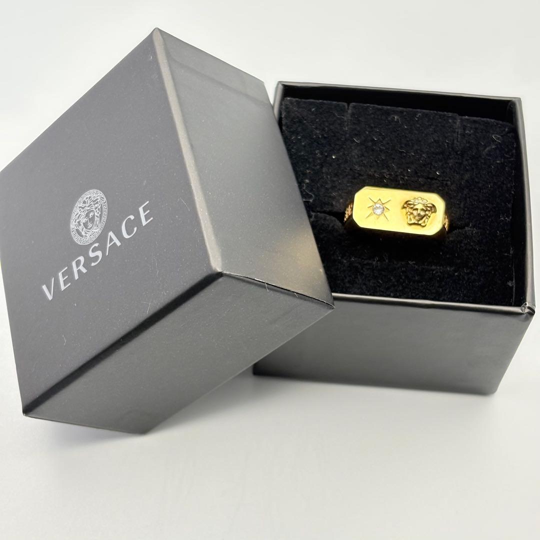 VERSACE ヴェルサーチ メデューサ リング 20号 ゴールド