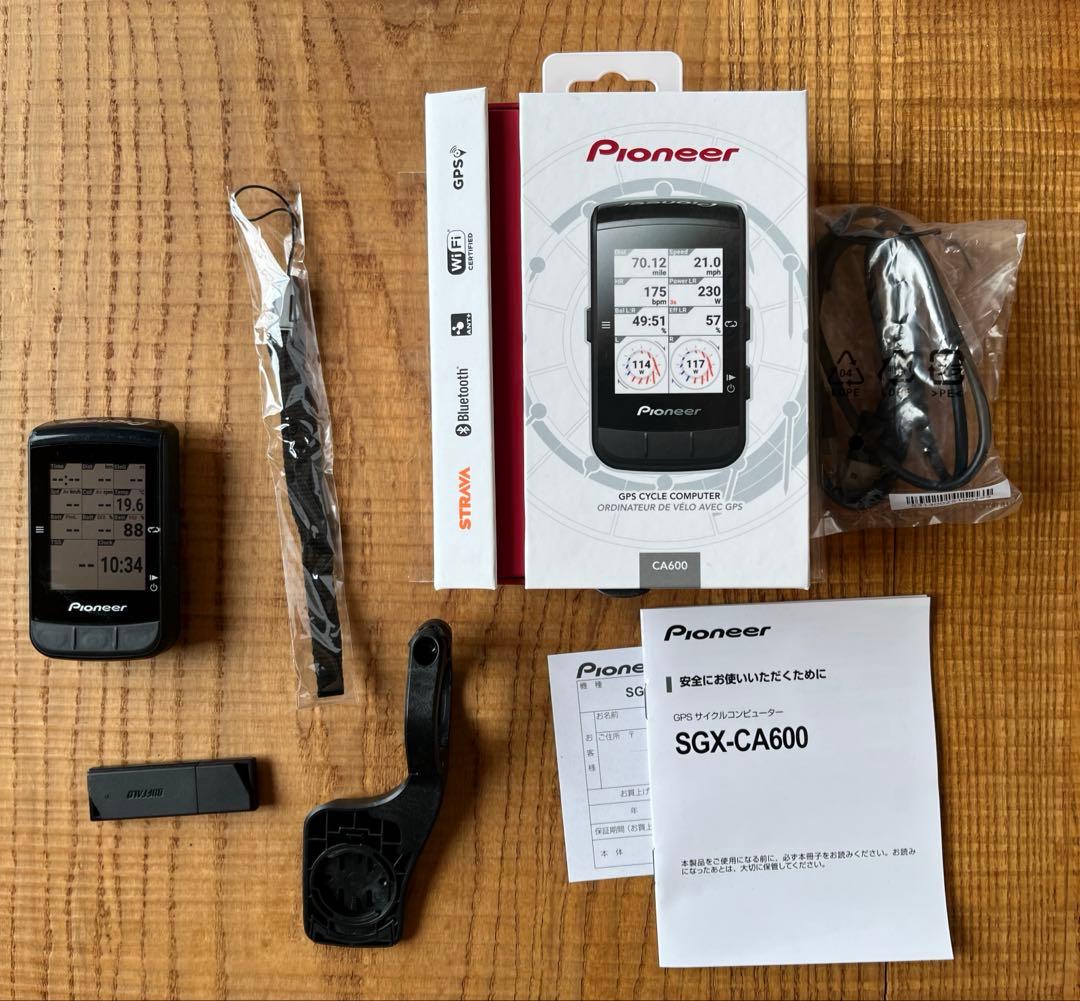 Pioneer SGX-CA600 GPSサイクルコンピューター本体