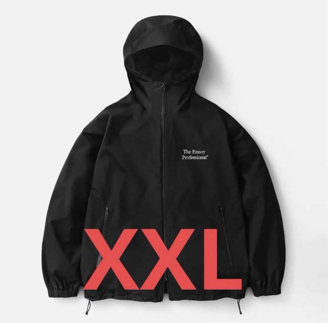 ennoy 3 LAYER SHELL HOODIE XXL black 新品