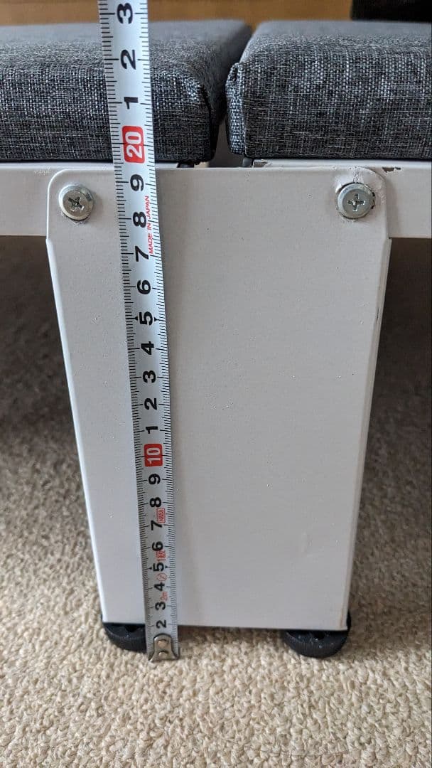 折りたたみ式簡易ベッド 超コンパクト 耐荷重200㌔ 送料無料