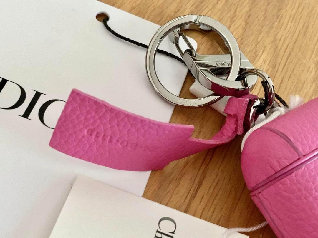 終売 Christian Dior AirPods エアーポッズ ケース ピンク