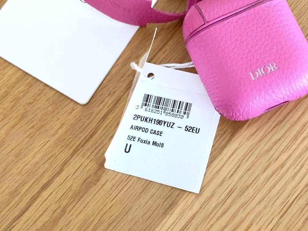 終売 Christian Dior AirPods エアーポッズ ケース ピンク