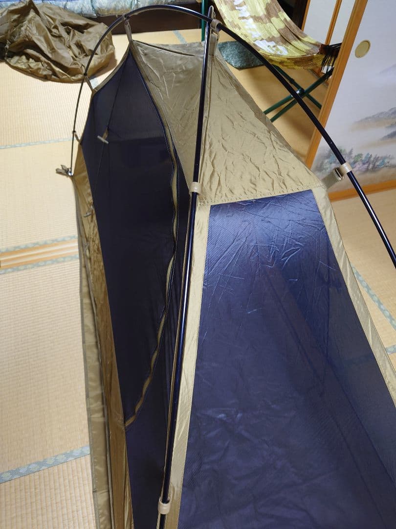 ケルティ タクティカル 1人用軍用フィールドテント コヨーテブラウン キャンプ