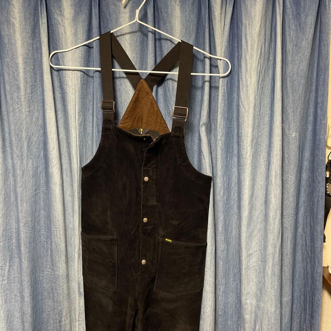 bluco ブルコ　オーバーオール XL 黒