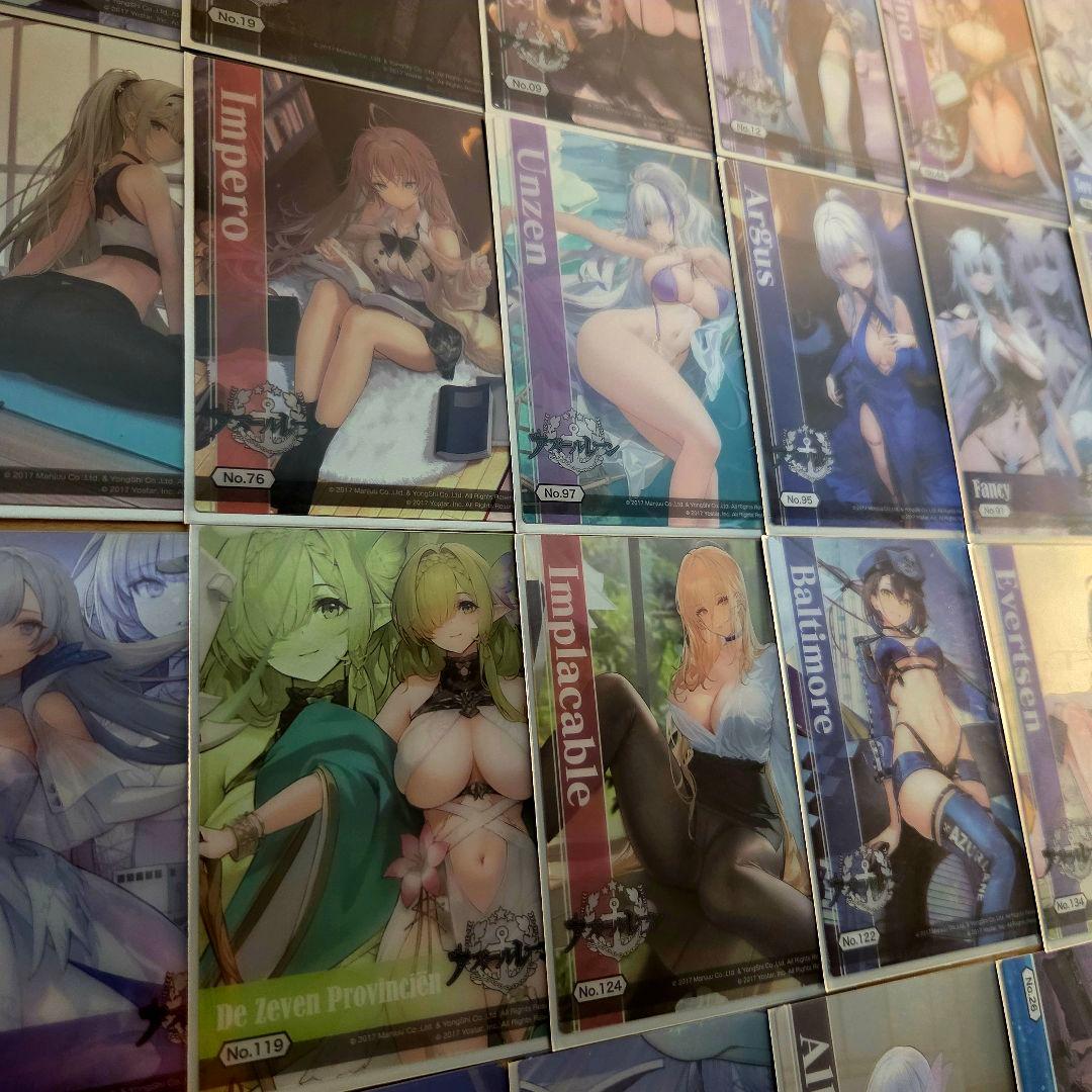 アズールレーン　クリアカード　まとめ売り　45枚