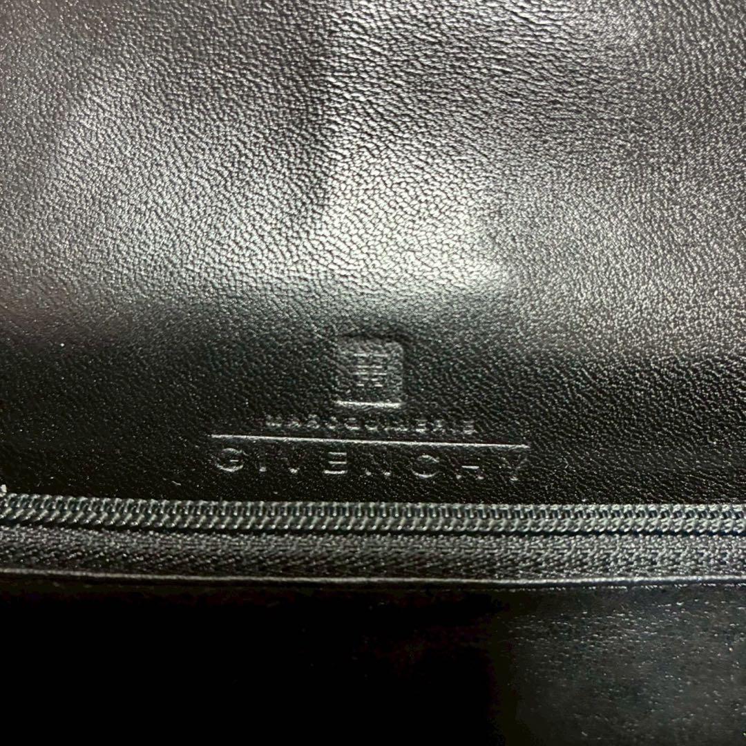 GIVENCHY ジバンシー　ハンドバッグ　4Gロゴ　ブラック　ボックス型