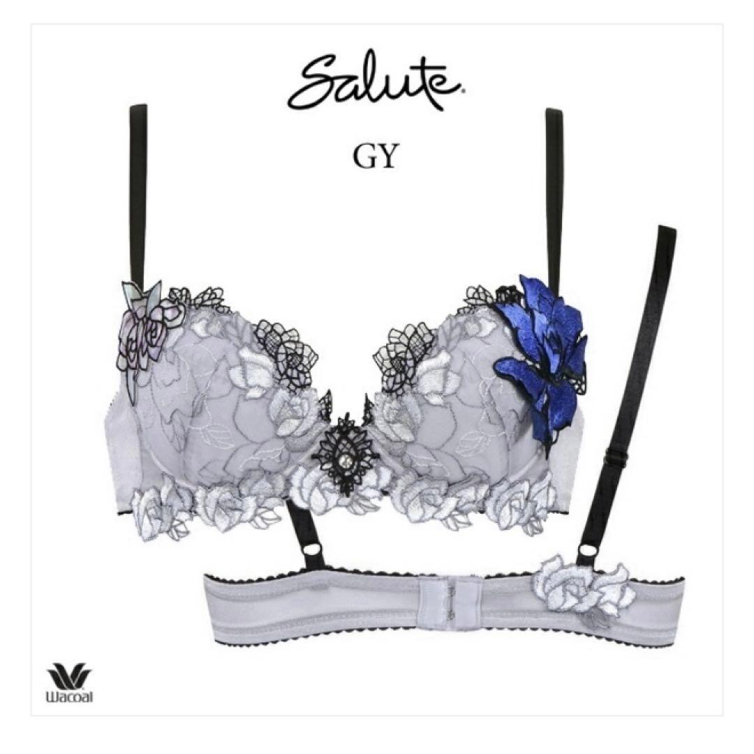 サルート　G70/M　GY　76　P-upブラ　ソング　タンガ　Tバック