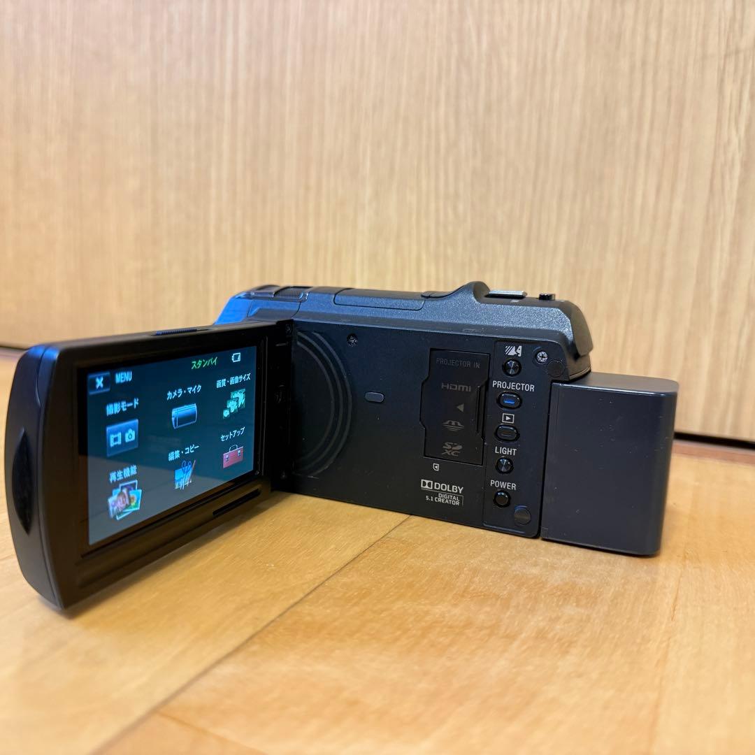 ソニー プロジェクター内蔵 Handycam HDR-PJ800