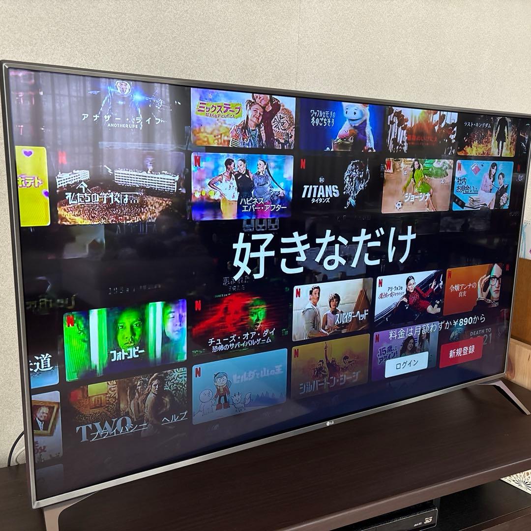 らくらくLG 55UJ6100 液晶テレビ 55V型
