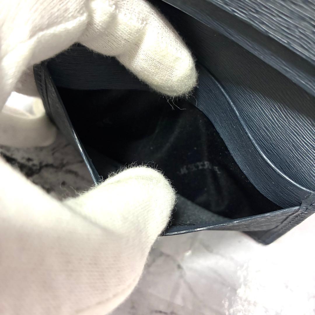 ほぼ未使用 PORTER 名刺入れ カレント カードケース 吉田カバン ネイビー