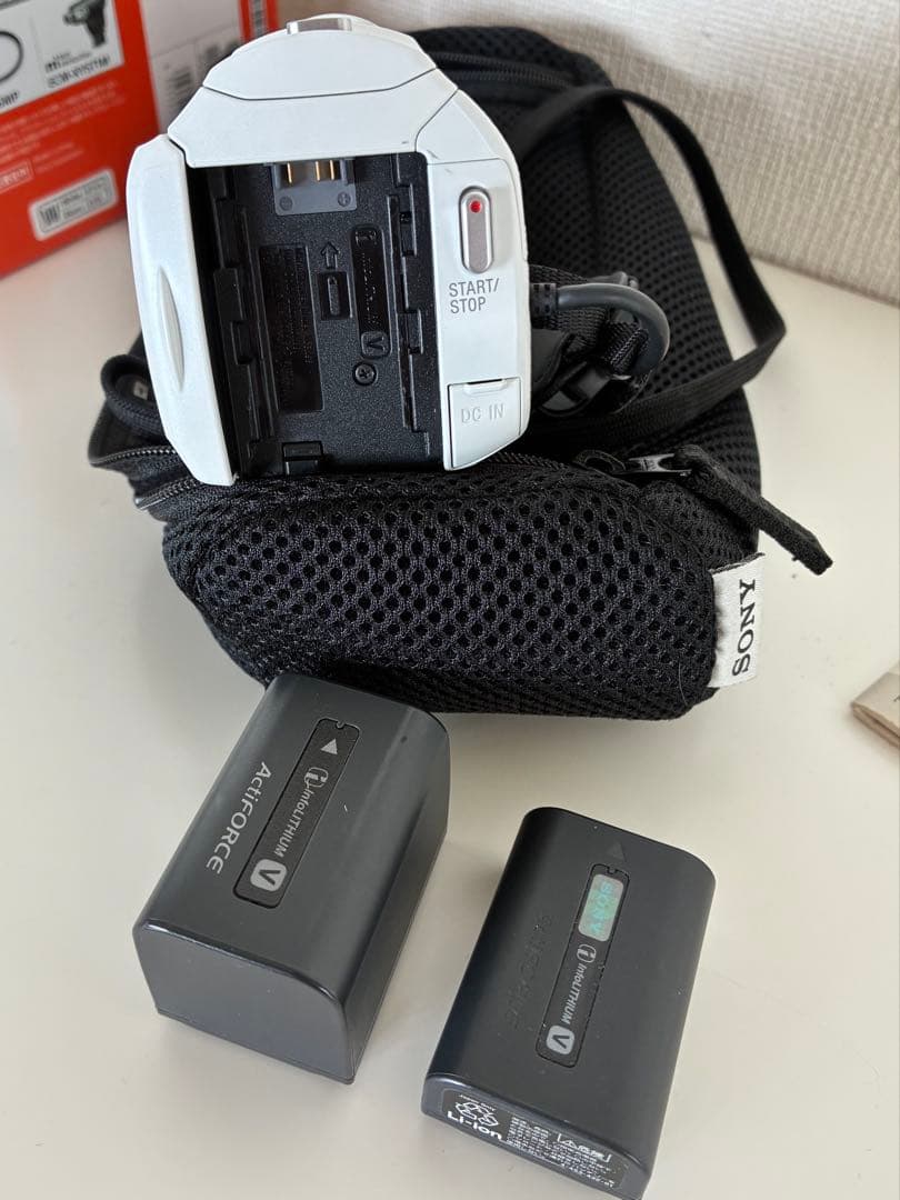 SONY 60倍ズーム/HDR-CX535 デジタルビデオカメラ白