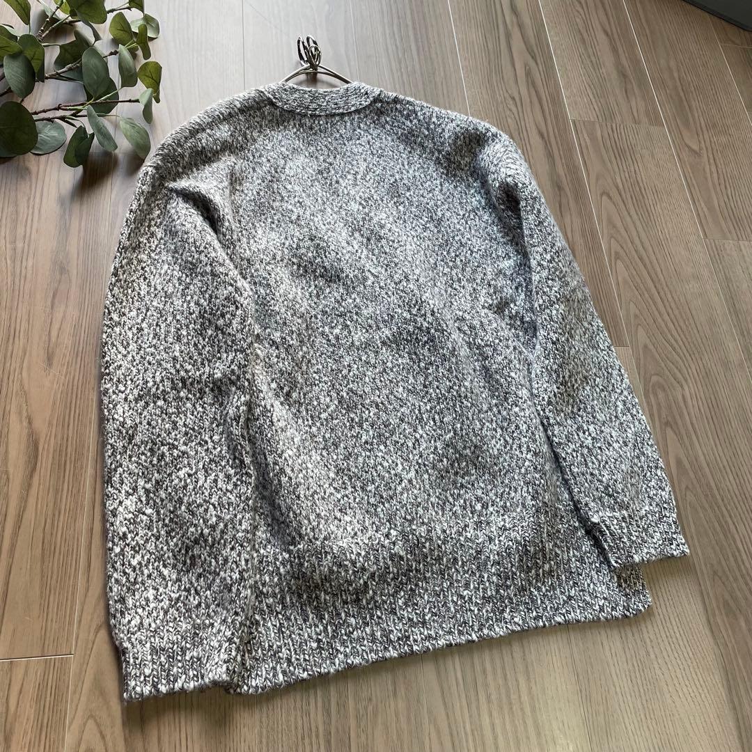 ＜Drawer（ドゥロワー）＞ 5Gウールカシミヤ天竺編みVネックカーディガン