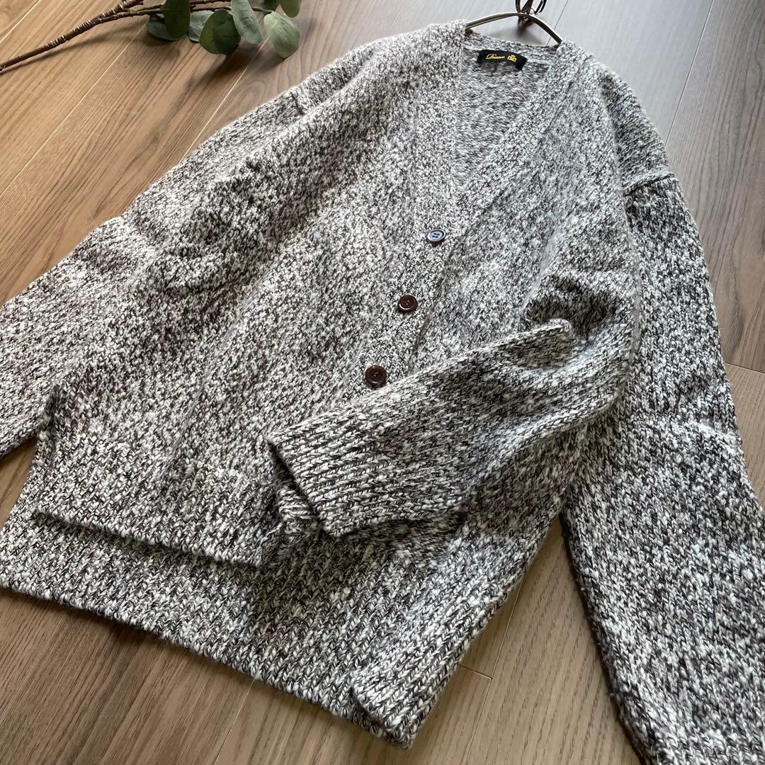 ＜Drawer（ドゥロワー）＞ 5Gウールカシミヤ天竺編みVネックカーディガン