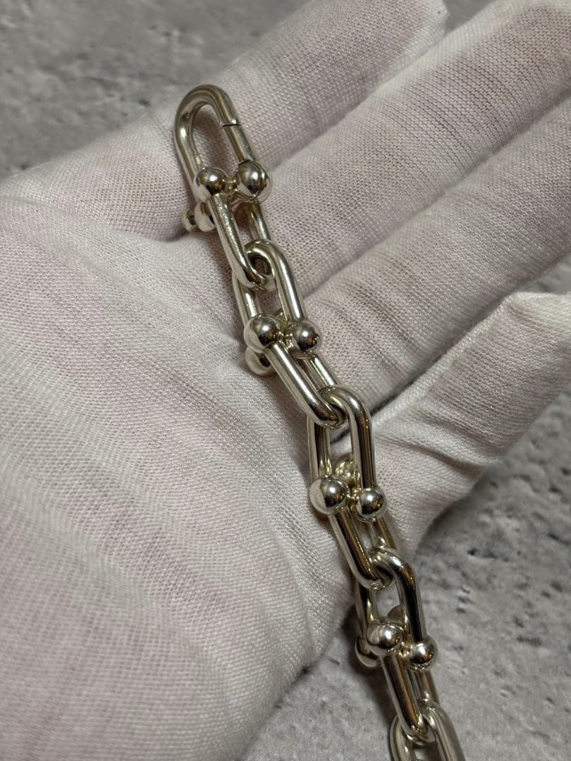 ティファニー ハードウェア ラージリンクシルバーブレスレット※最終価格