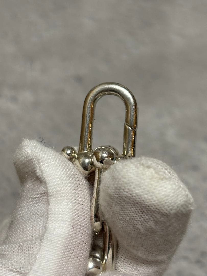 ティファニー ハードウェア ラージリンクシルバーブレスレット※最終価格