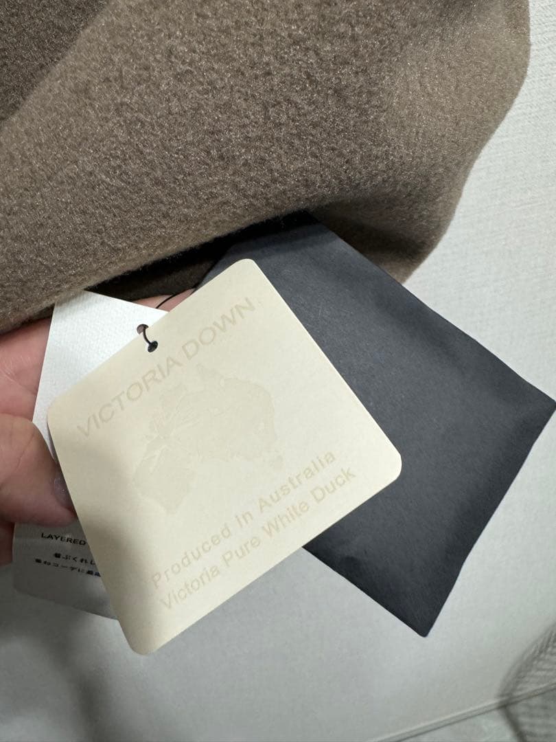 週末限定価格　ヤマダヤCLOVE YORT フード付きダウンコート　キルティング