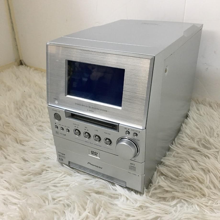 Pioneer X-SV5DV DVD CD MD コンポ ミニコンポ