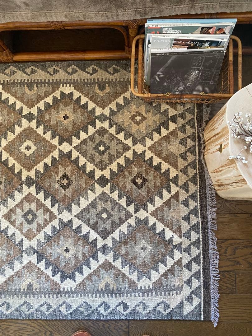 ラグ・カーペット Afghan Hodrang Kilim